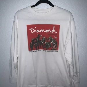 Diamond Supply Co. Men's Vintage Long Sleeve Tee